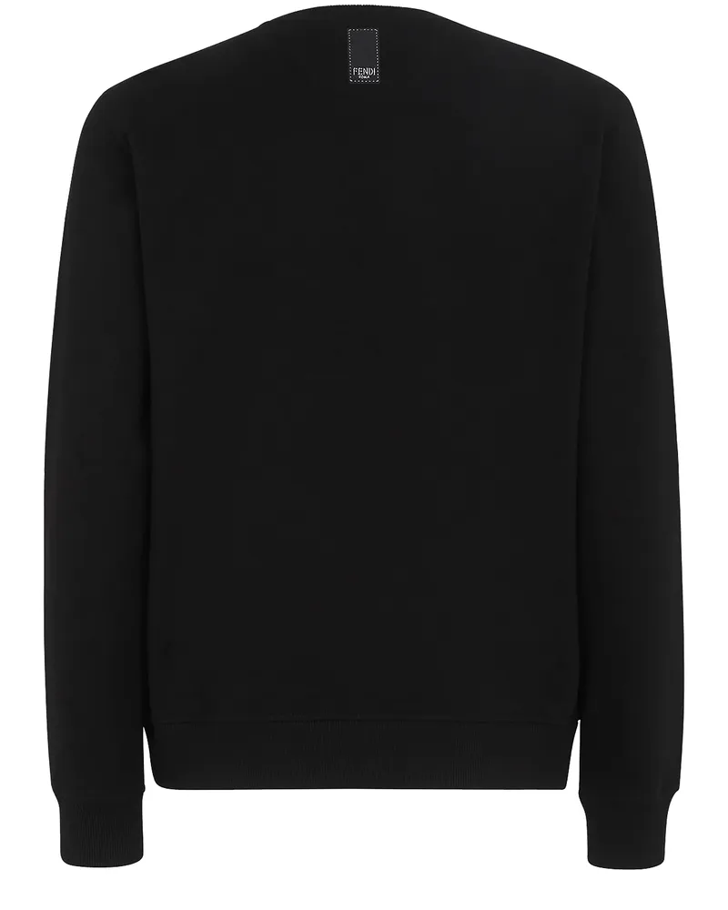 Black fendi sweatshirt online