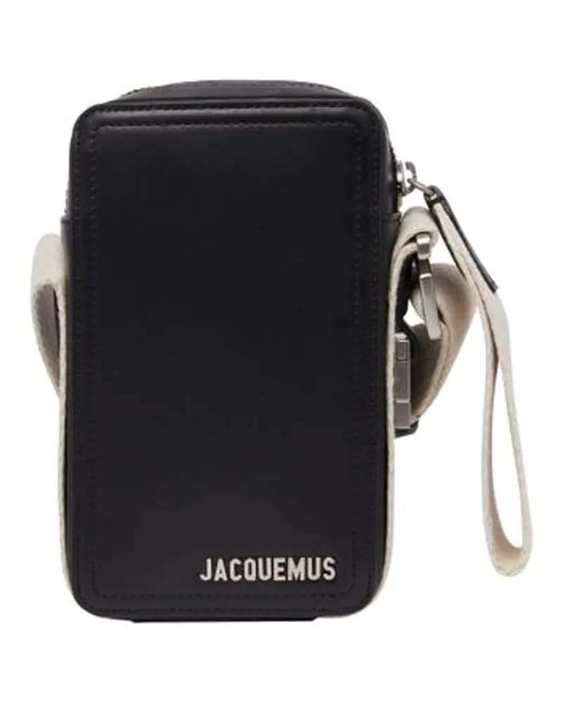 Jacquemus Tasche Cuerda Vertikal Black