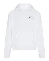 Jacquemus Kapuzensweatshirt Le Hoodie Nœud White