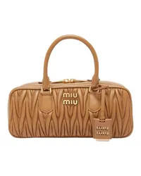 Miu Miu Tasche Arcadie in Langform Beige