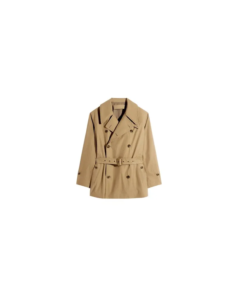 Christophe Lemaire Kurzer Trenchcoat Green