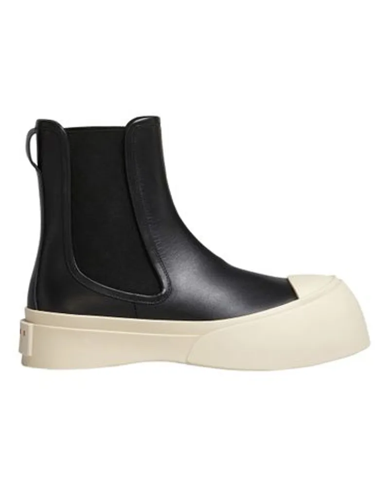 Marni Chelsea-Stiefeletten Pablo Black