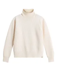 Woolrich Rollkragenpullover Canberra White