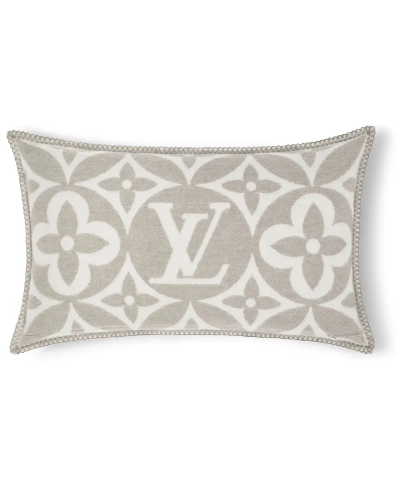 Louis Vuitton LV Medallion Kissen Blue