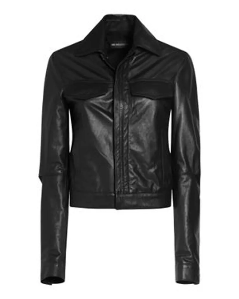 Ann Demeulemeester Taillierter 5-Taschen-Blouson Nada Black