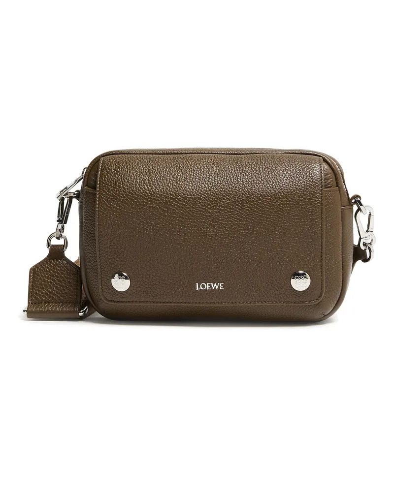 Loewe Kameratasche Pebble aus genarbtem Kalbsleder 