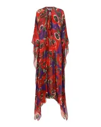 Dolce & Gabbana Chiffon-Kaftan Multicolor