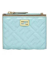 Fendi Small Wallet Slim Baguette Blue