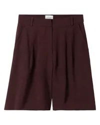 Claudie Pierlot Hochtaillierte Bermuda Brown