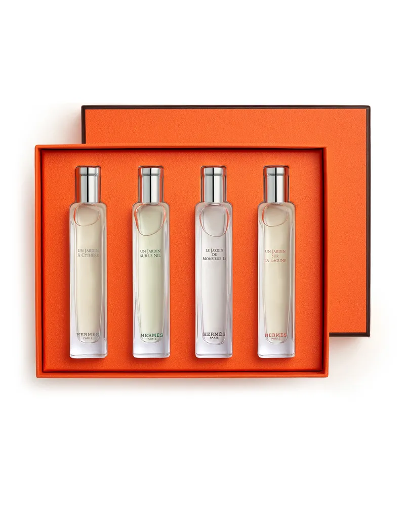 Hermès Taschenzerstäuber-Set Kollektion Jardins No