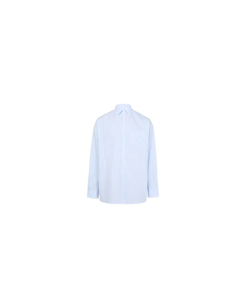 Prada Hemd mit Perlmuttknöpfen White