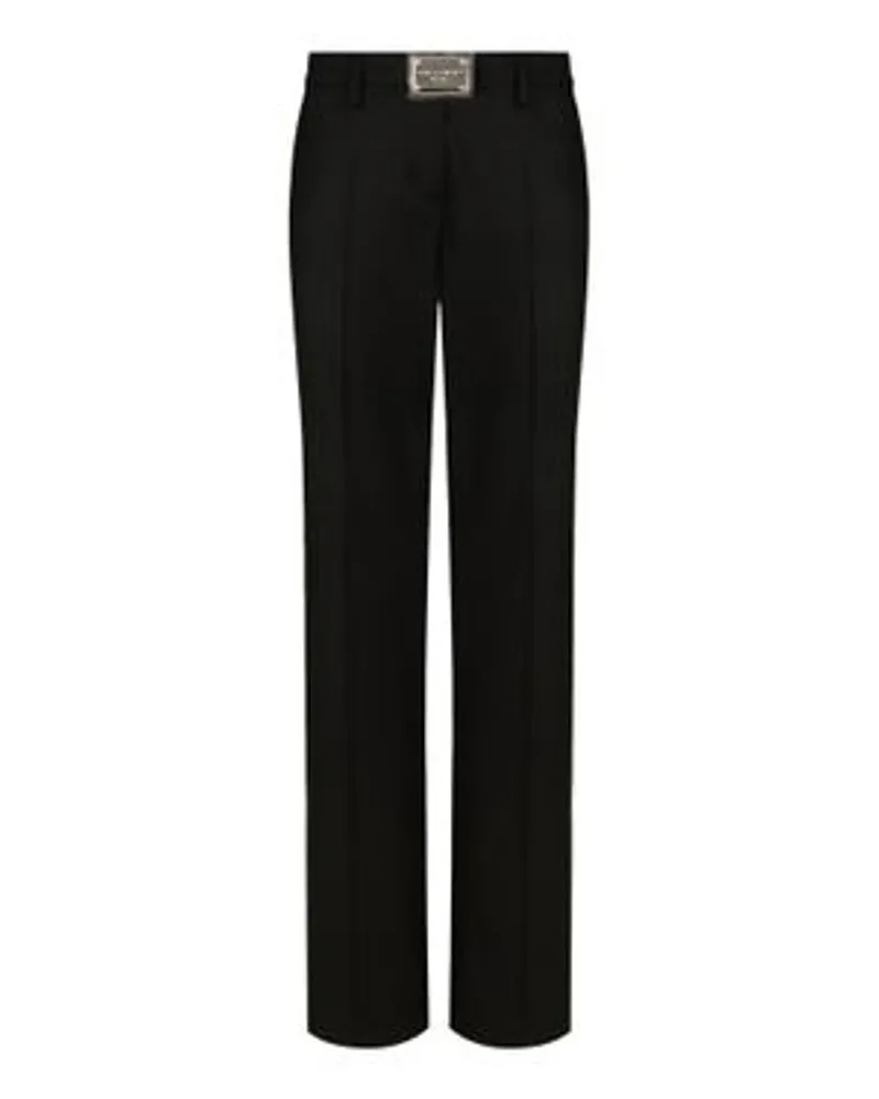 Dolce & Gabbana Ausgestellte Hose Black