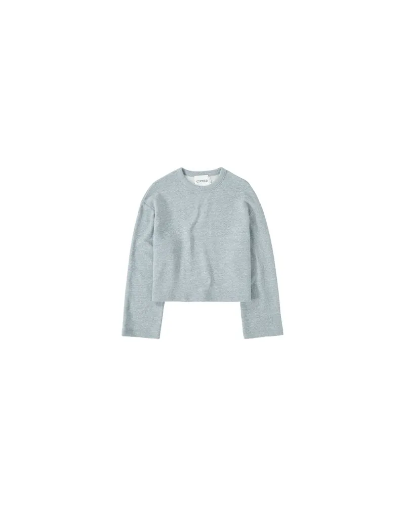 Closed Sweatshirt mit Rundhalsausschnitt Grey