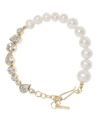 Completedworks Mit Perlen besetztes Armband Gold