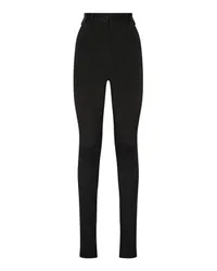 Dolce & Gabbana KIM DOLCE&GABBANA Cady-Hose Black