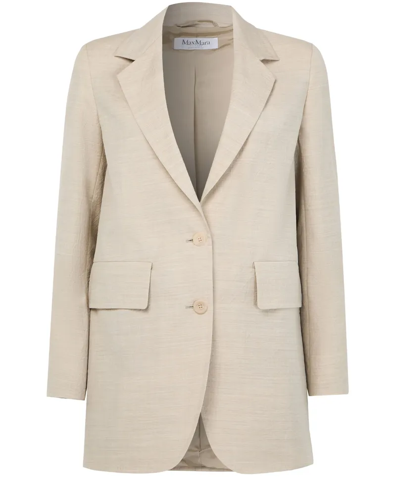Max Mara Wollblazer Acacia mit zwei Knöpfen 