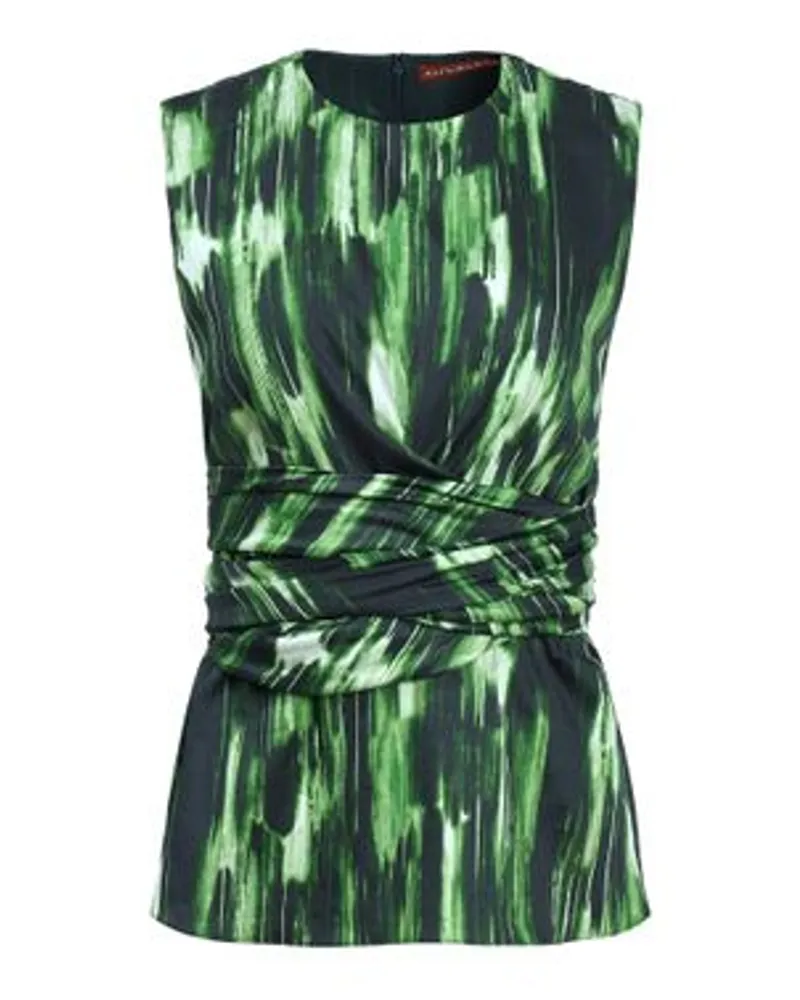 Altuzarra Top Toppi Green