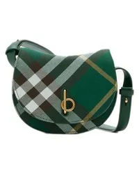 Burberry Karierte Handtasche Rocking Horse Green