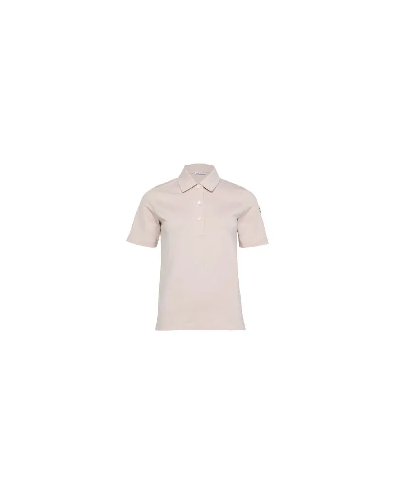 Moncler Short-sleeved polo Pink