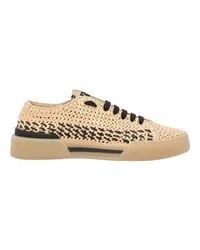 Dolce & Gabbana Makramee-Raffia-Sneakers New Roma Multicolor