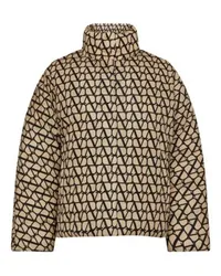 Valentino Garavani Blouson mit Kapuze Beige