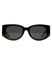 Casablanca Paris Ovale Wave-Sonnenbrille Black