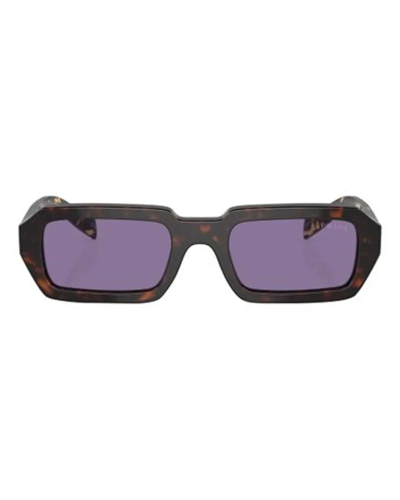 Prada Sonnenbrille Irregular Brown