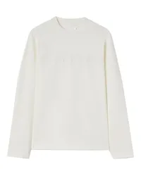 Jil Sander T-Shirt mit Logo White