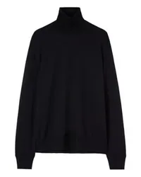 Jil Sander Pullover mit Stehkragen Black