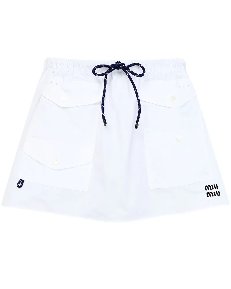 Miu Miu Minirock mit zwei Taschen 