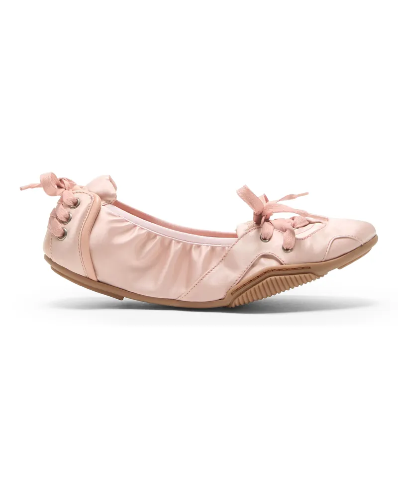 Acne Studios Schnürschuhe aus Satin 