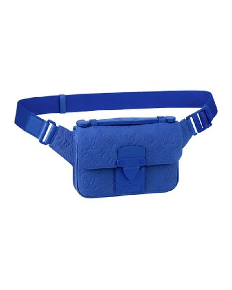 Louis Vuitton S Lock Sling Bag Blue