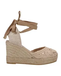 Alohas Häkel-Espadrilles Cordelia White