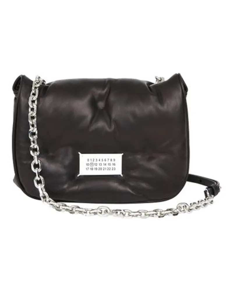 Maison Margiela Glam Slam Flap SmallTasche Black