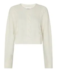 Lisa Yang Hannah Kaschmirpullover White