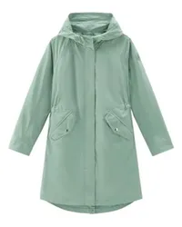 Woolrich Langer Sommer-Parka mit Kapuze Green