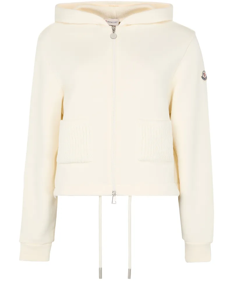 Moncler Reißverschlussjacke aus Bi-Material 