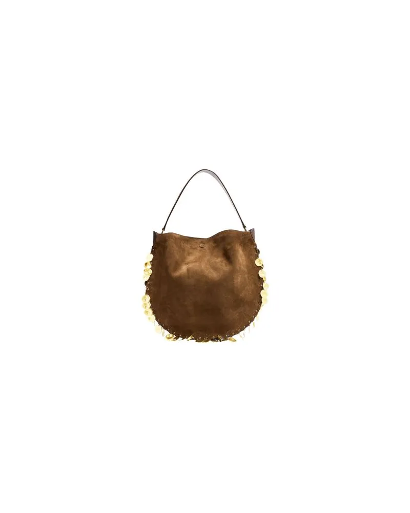 Isabel Marant Hobo-Tasche Oskan Soft Metallized