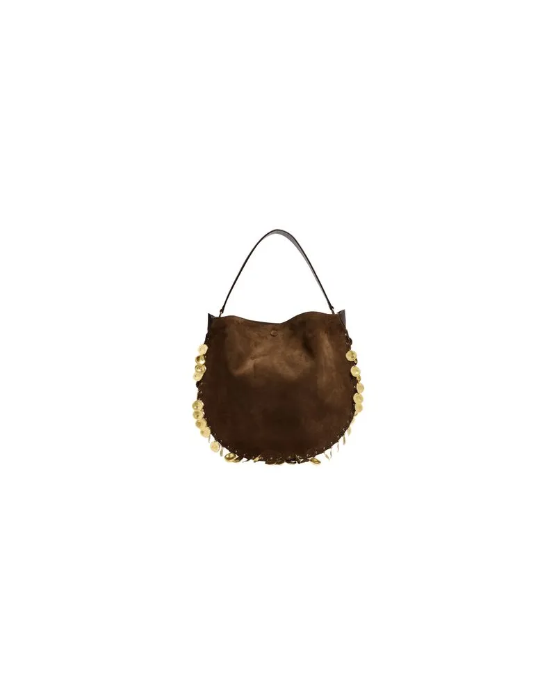 Isabel Marant Hobo-Tasche Oskan Soft Metallized