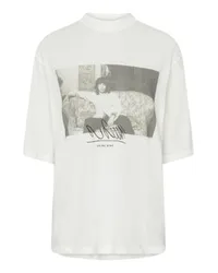 Anine Bing T-Shirt Avi Mick Jagger White