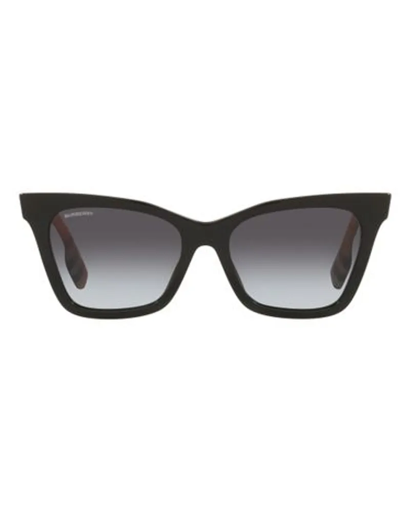 Burberry Irregular-Sonnenbrille Elsa Black