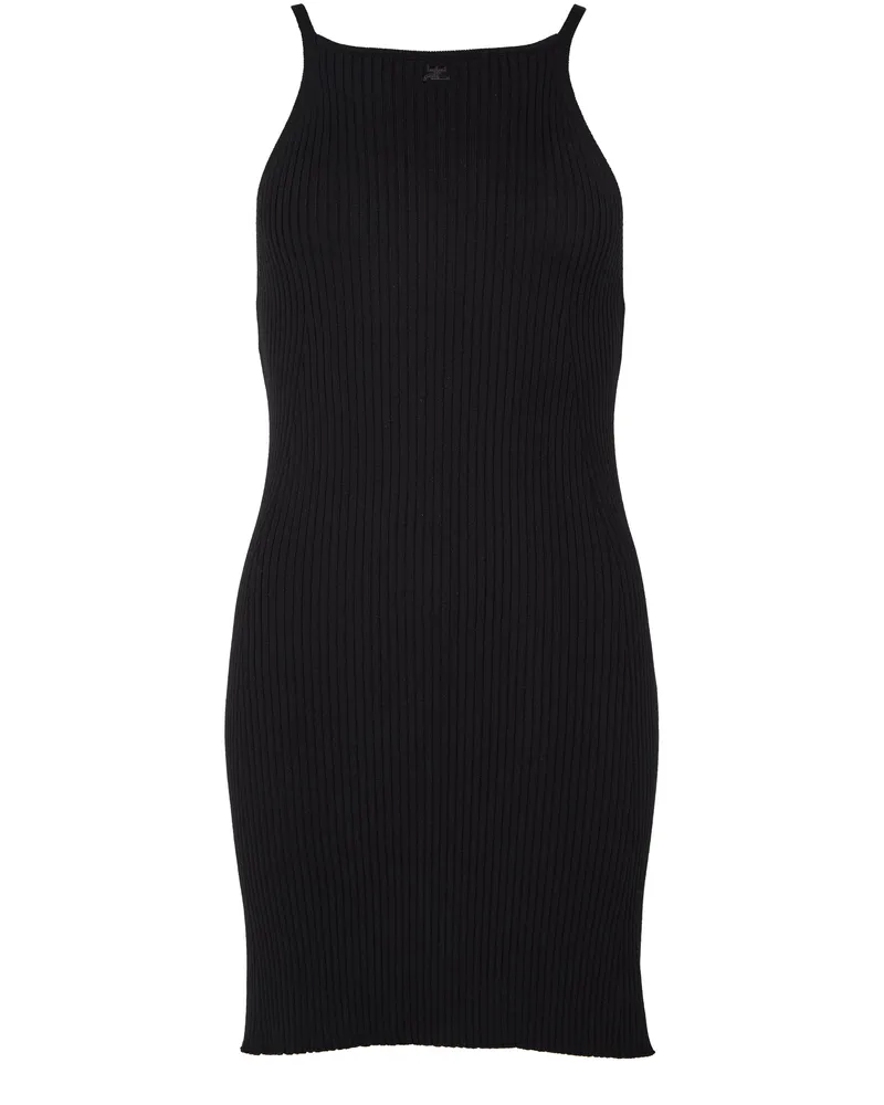 Courrèges Rippstrick-Kleid A-Line 