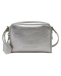 Brunello Cucinelli Boston-Pochette Grey