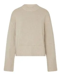 Lisa Yang Kaschmirpullover mit rundhalsausschnitt Sony Beige