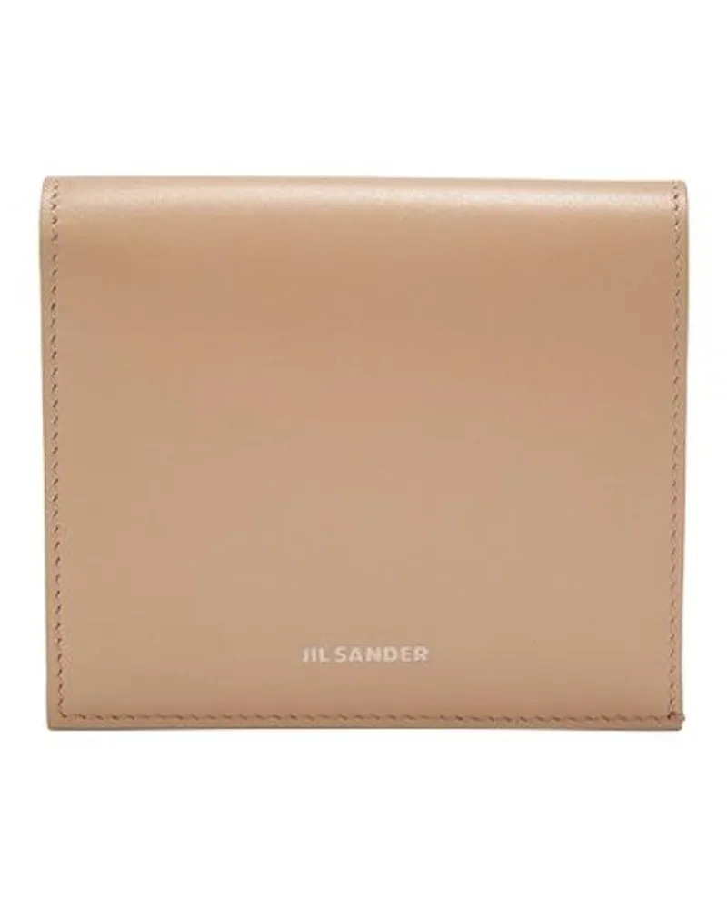 Jil Sander Brieftasche Brown