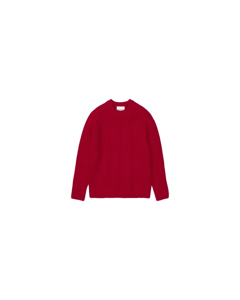 Closed Strickpullover Red