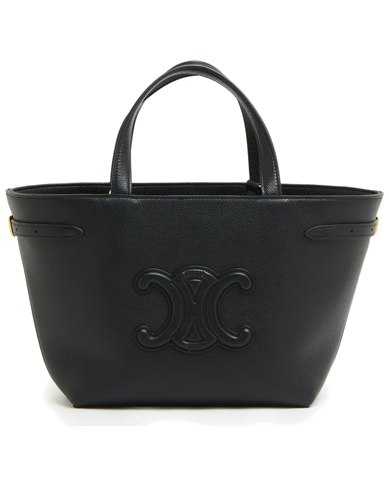 Celine Mini anaïs shopper aus genarbtem kalbsleder 