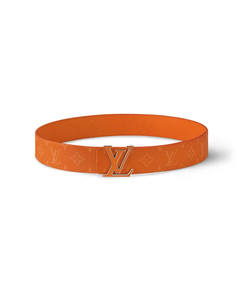 Louis Vuitton LV Initiales Wendegürtel 40 mm Orange