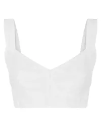 Dolce & Gabbana Korsett-Top White