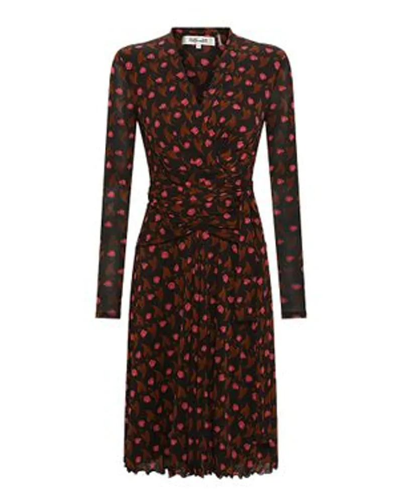 Diane von Furstenberg Kleid Brenda Multicolor